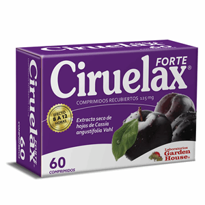 Ciruelax Forte 125 Mg Caja X 60 Comprimidos Recubiertos - Ciruelax