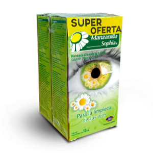 Manzanilla Sophia Solucion Oftalmica 2 Frascos X 15 Ml (super Oferta) - Sophia
