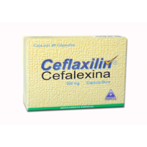 Ceflaxilin 500 Mg Caja X 20 Capsulas - Cefaflex