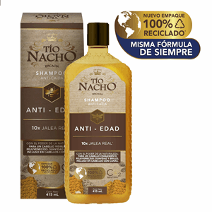 Shampoo Tio Nacho Anti Edad Frasco X 415 Ml - Tio Nacho