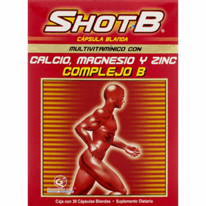 Shot B Multivitamínico X 30 Capsulas  - Shot  B