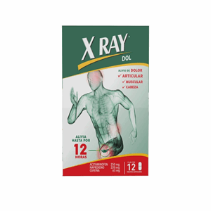 X Ray Dol Caja X 12 Tabletas Capsulares - X Ray