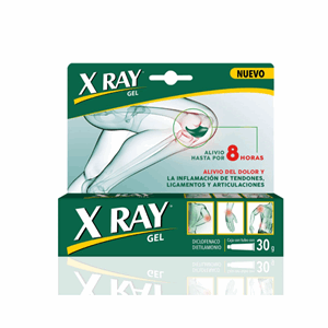 X Ray Gel 1% Alivio 8 Horas Tubo X 30 G - X Ray 