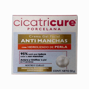 Cicatricure Porcelana Crema Gel Facial Anti-manchas Fco X 50 Gr - Sin Asignar