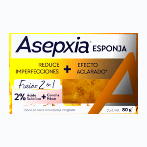 Asepxia Jabon Esponja Integrada X 80 Gr - Sin Asignar