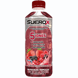 Suerox Bebida Hidratante Energetica Frutos Rojos Tropicales X 630 Ml - Sin Asignar