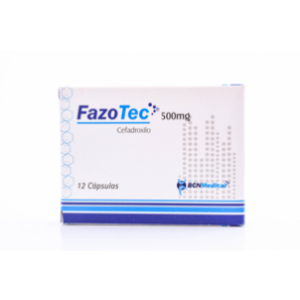 Fazotec Cefadroxilo 500 Mg Caja X 12 Capsulas - Fazol