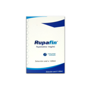 Rupafin 1mg / Ml Solución Oral Frasco X 120 Ml - Rupafin