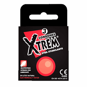 Xtrem Condon Xtra Xtimulante Caja X 3 Unds - Sin Asignar