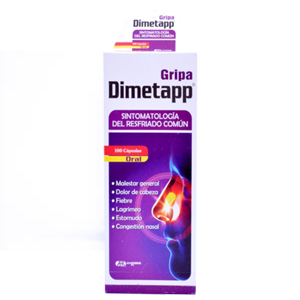 Dimetapp Gripa Caja X 100 Capsulas - Dimetapp