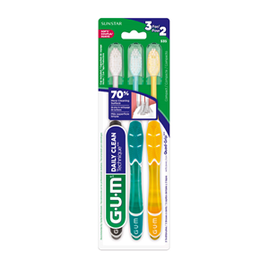Gum Cepillo Dental Daily Clean Technique Suave 3 X 2 - Gum