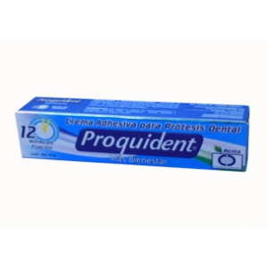 Crema Adhesiva Proquident Sabor Menta Tubo X 40 G - Proquident