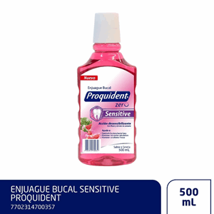 Proquident Enjuague Bucal Sensitive Sandia Fco X 500 Ml - Sin Asignar