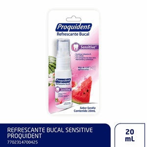 Proquident Refrescante Bucal Sensitive Sandia Spray Fco X 20 Ml - Sin Asignar