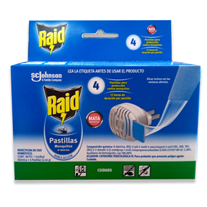 Raid Unidad Electrica+4 Pastillas Laminadas - Raid