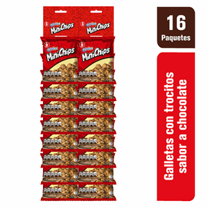 Galleta Festival Mini Chips Ristra X 16 Unds - Sin Asignar