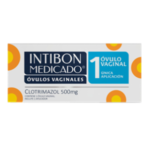 Ovulo Vaginal Intibon Medicado 500 Mg Caja X 1 - Intibon