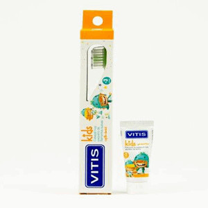 Vitis Cepillo Kids Suave +3 Años Gtis Crema Dental Kids X 8 Ml - Sin Asignar