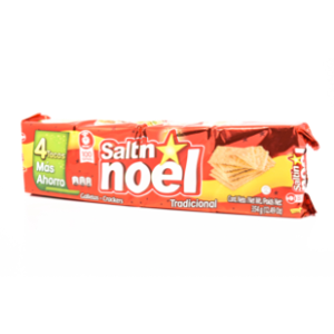 Saltin Noel Galletas 4 Tacos X 380 Gramos - Saltin  Noel