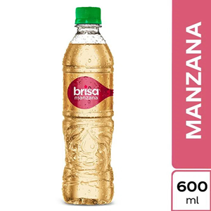 Agua Brisa Con Gas Sabor A Manzana X 600 Ml - Brisa