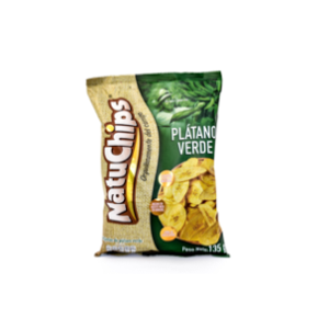 Natuchips Platano Verde X 135 Gr - Natuchips