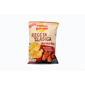Papas Margarita Receta Clasica Alita Bbq X 38 Gramos - Margarita