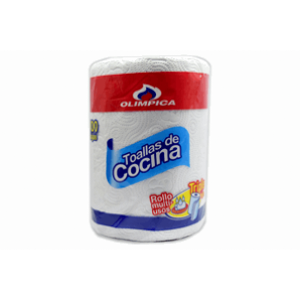 Toallas De Cocina Olimpica T/hoja Rollo X 22.6 Mts - #n/d