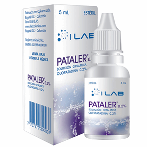 Pataler 0.2% Soluc Oftalmica Fco X 5 Ml - Sin Asignar