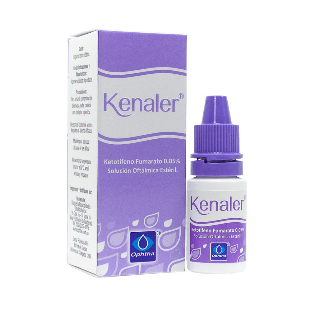 Kenaler Sol Oftalmica X 5ml - Kenaler