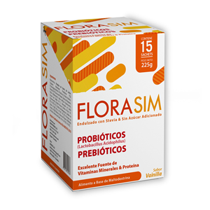 Florasim Vainilla Polvo Caja X 15 Sobres De 15 Gr S/azucar - Sin Asignar