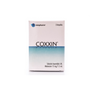 Coxxin 15 Mg/1.5 Ml Soluc Inyec I.m. X 3 Ampollas - Coxxin