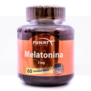 Melatonina Funat 3 Mg Frasco X 60 Tabletas - Funat