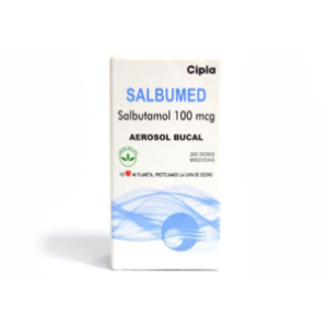 Salbumed 100 Mcg Aerosol Bucal X 200 Dosis - Salbumed