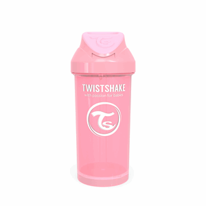 Vaso C/pitillo Twistshake Straw Cup 6+m Rosa 12 Onzas - Sin Asignar
