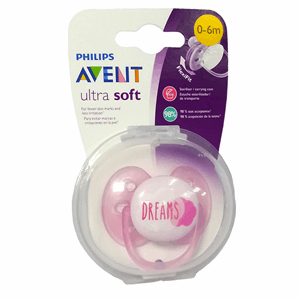 Chupo Entretencion Avent Ultra Soft 0-6m Dreams X 1 Und Scf527/01 - Sin Asignar
