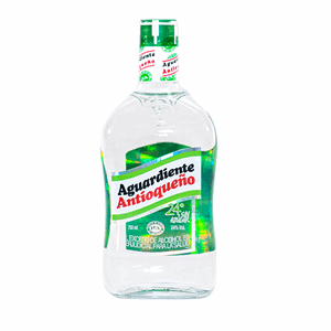 Aguardiente Antioqueno Sin Azucar 24 750ml (verde) - Sin Asignar