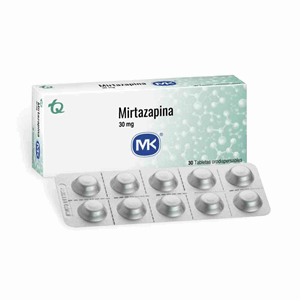 Mirtazapina Mk 30 Mg Caja X 30 Tabletas Orodispersables - Sin Asignar